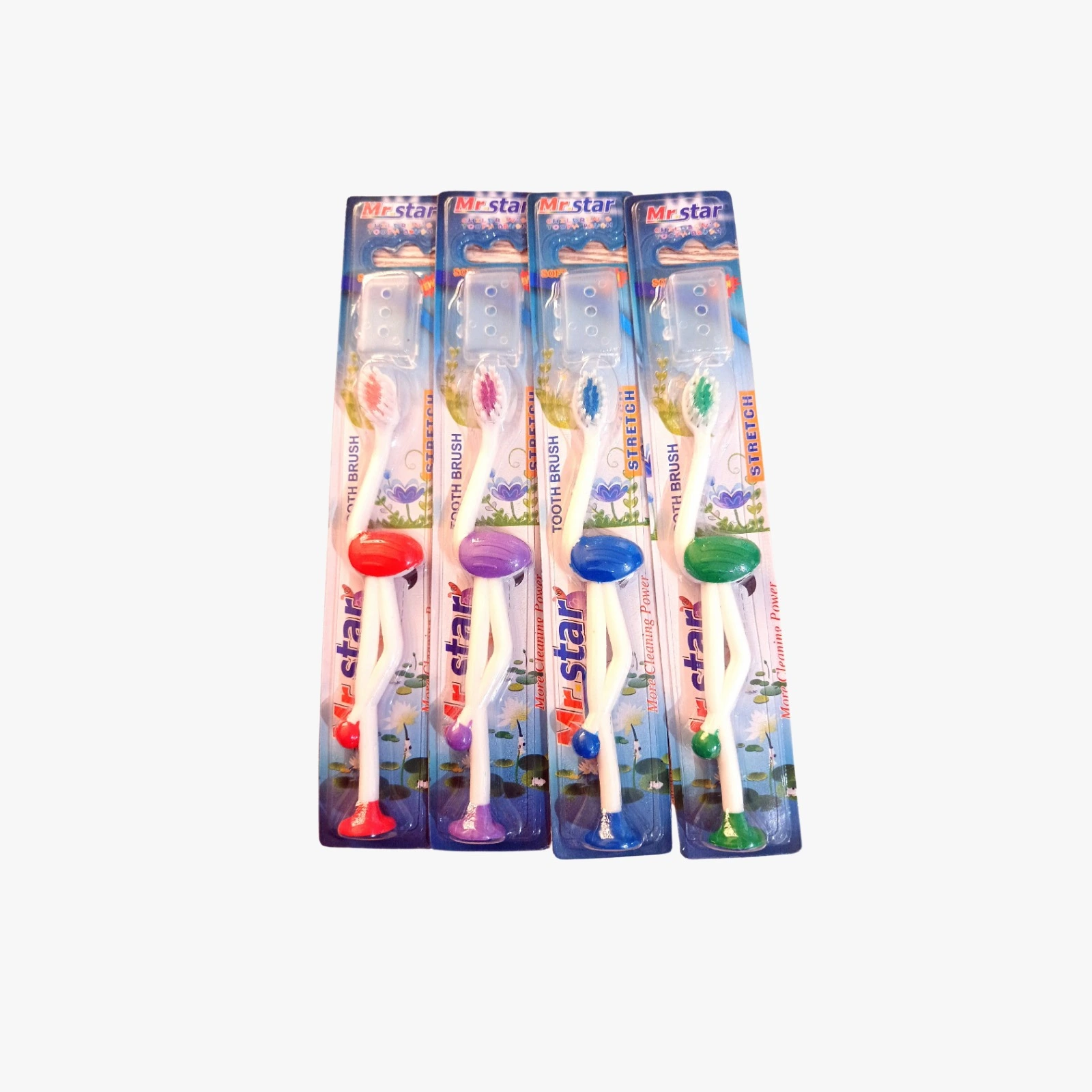 MR.STAR Toothbrush for Kids Flamingo shape+cover