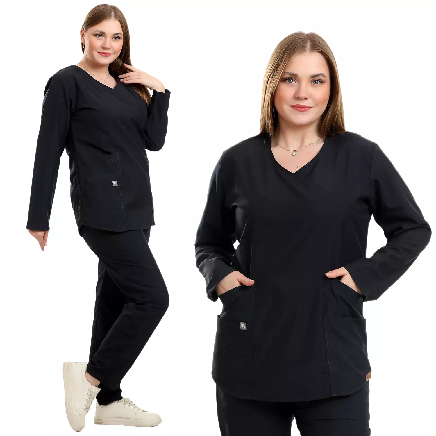 Dark Blue Elite Female scrub