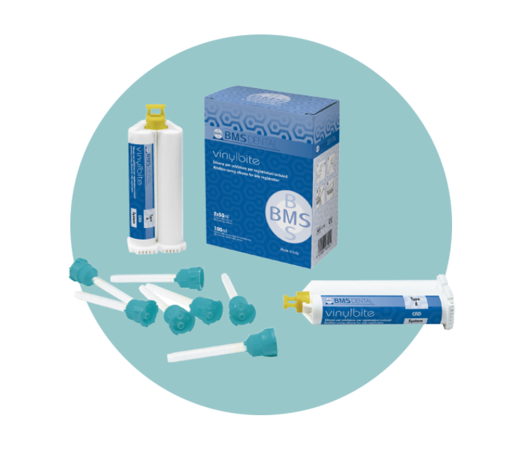 BMS Vinyl bite Registration 2 cartridges 50 ml