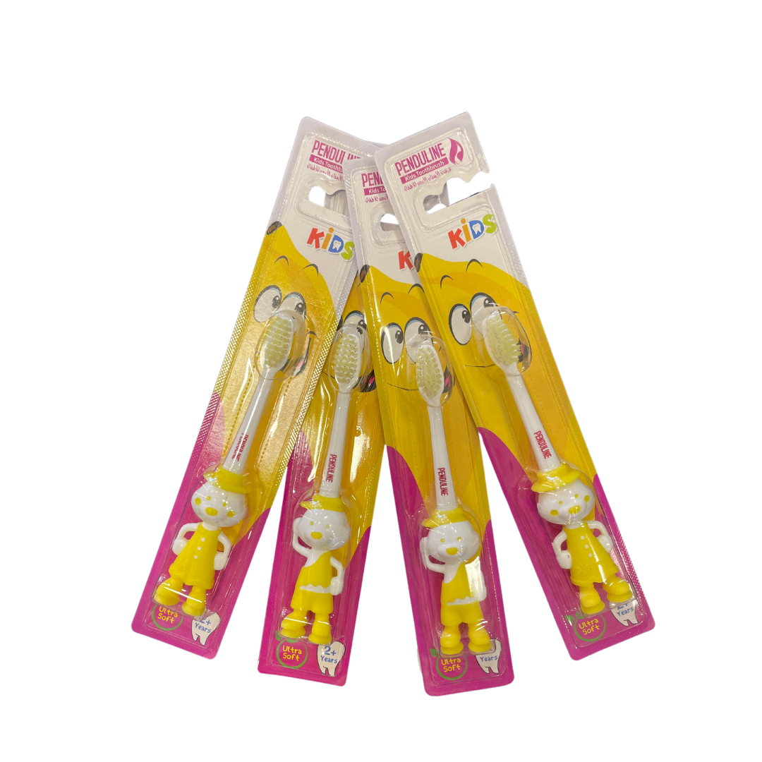 Penduline  Ultrasoft Toothbrush for kids yellow