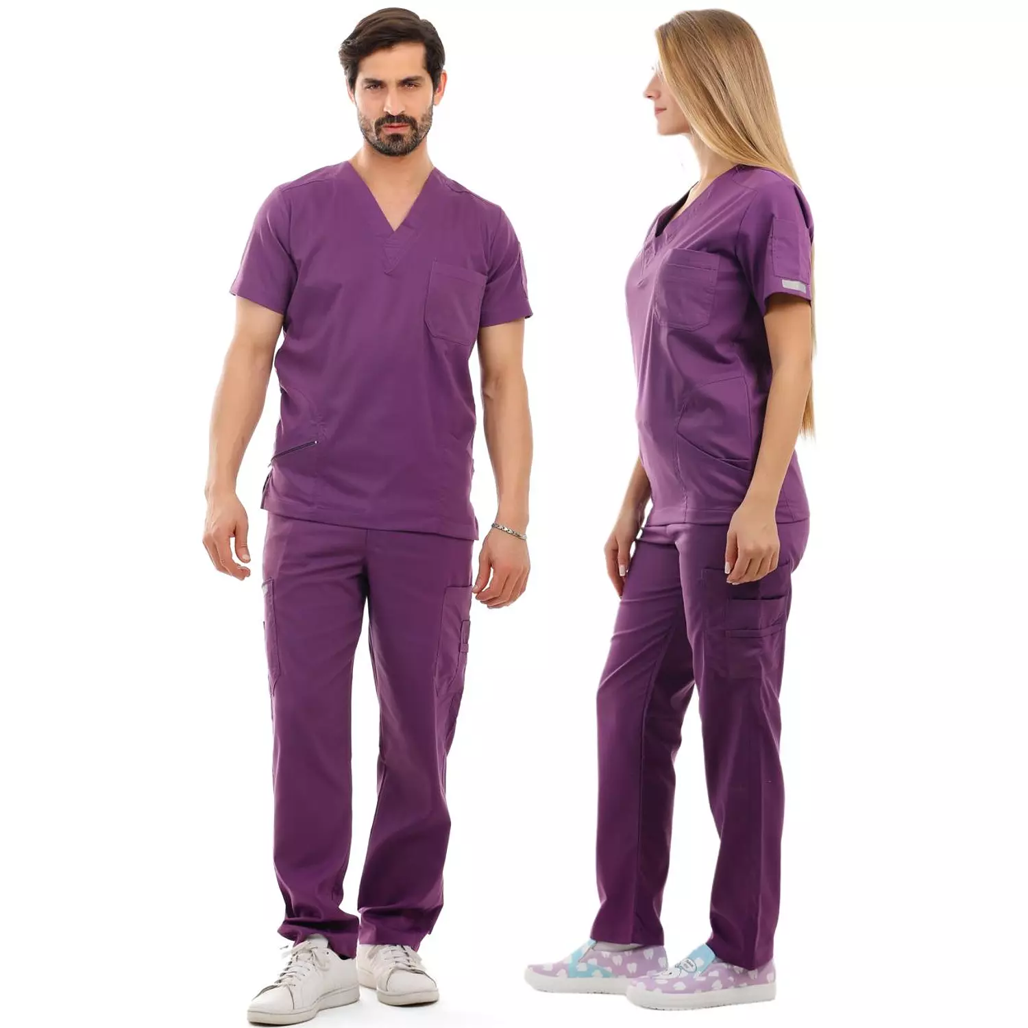 Violet Prestige Scrub