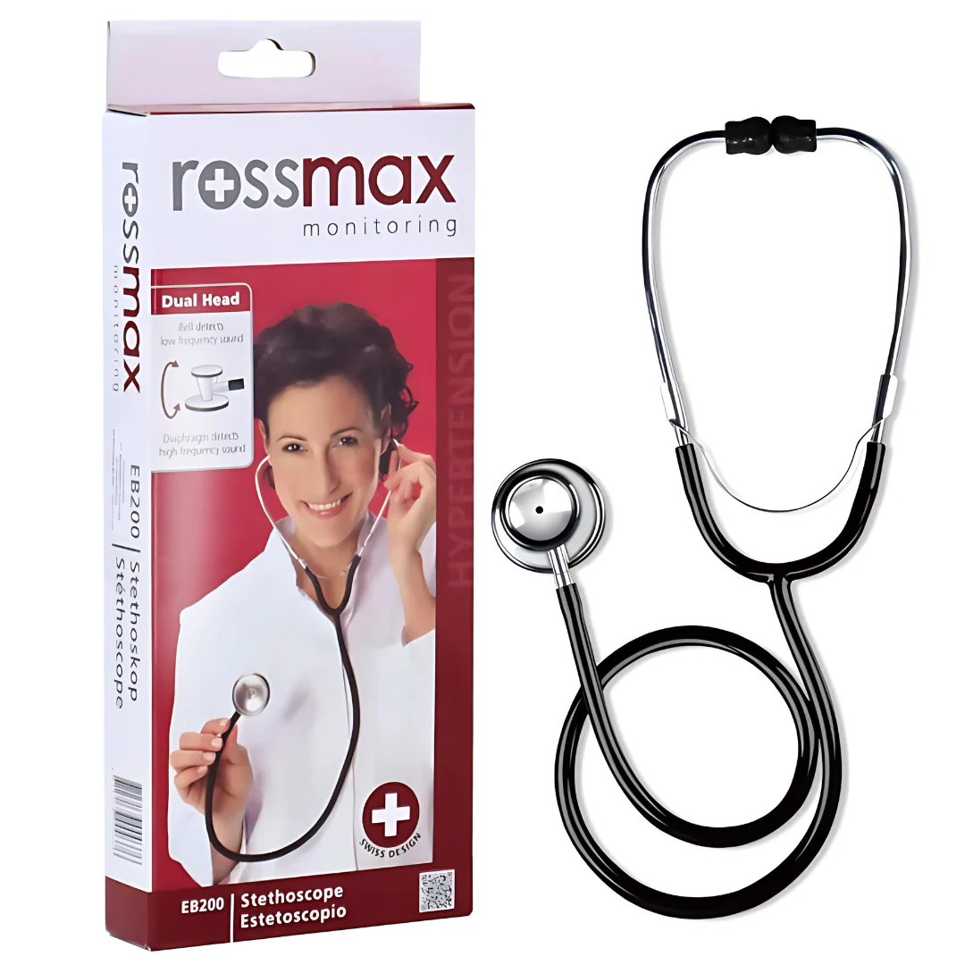 rossmax stethoscope dual head