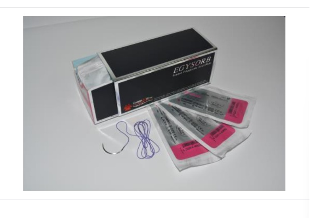 Egysorb PGA suture 4/0
