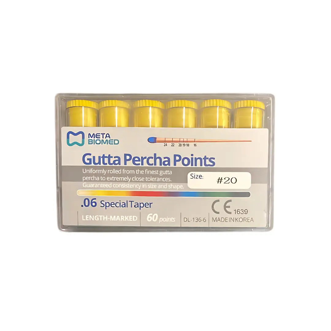 META BIOMED Gutta Percha Points .06#20