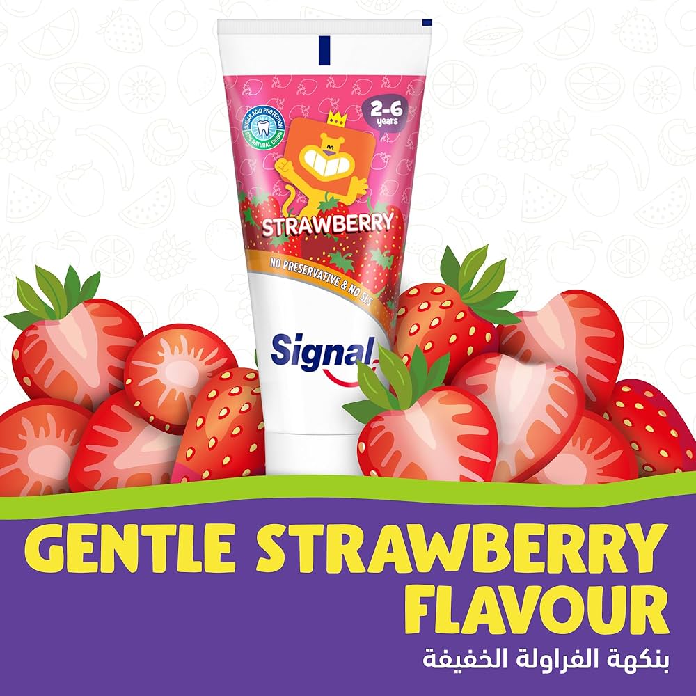 Kids Signal Toothpaste Strawberry