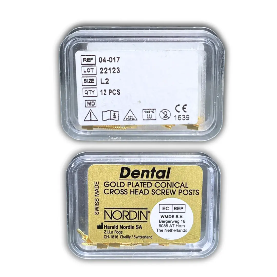 NORDIN Gold Plated Post L2