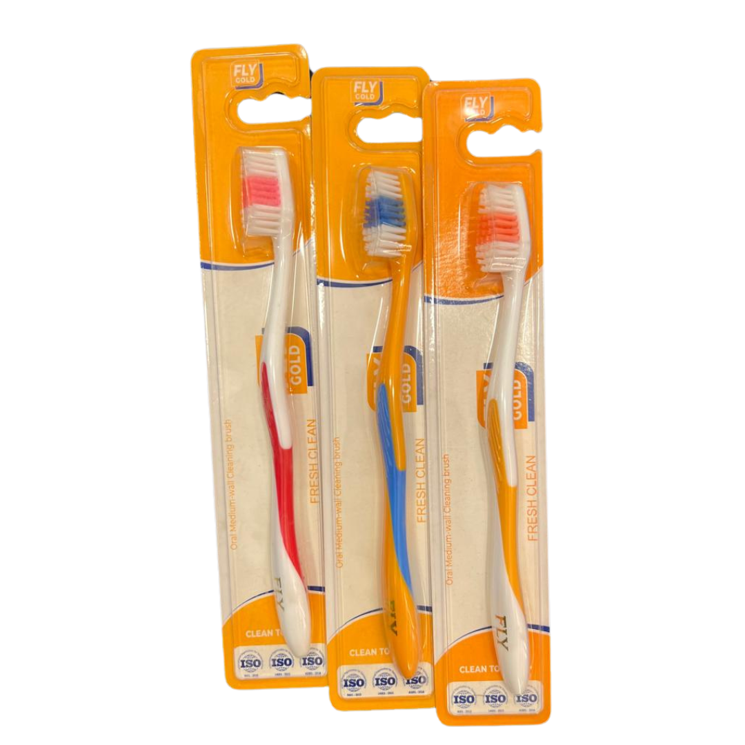 FLY GOLD Medium ToothBrush