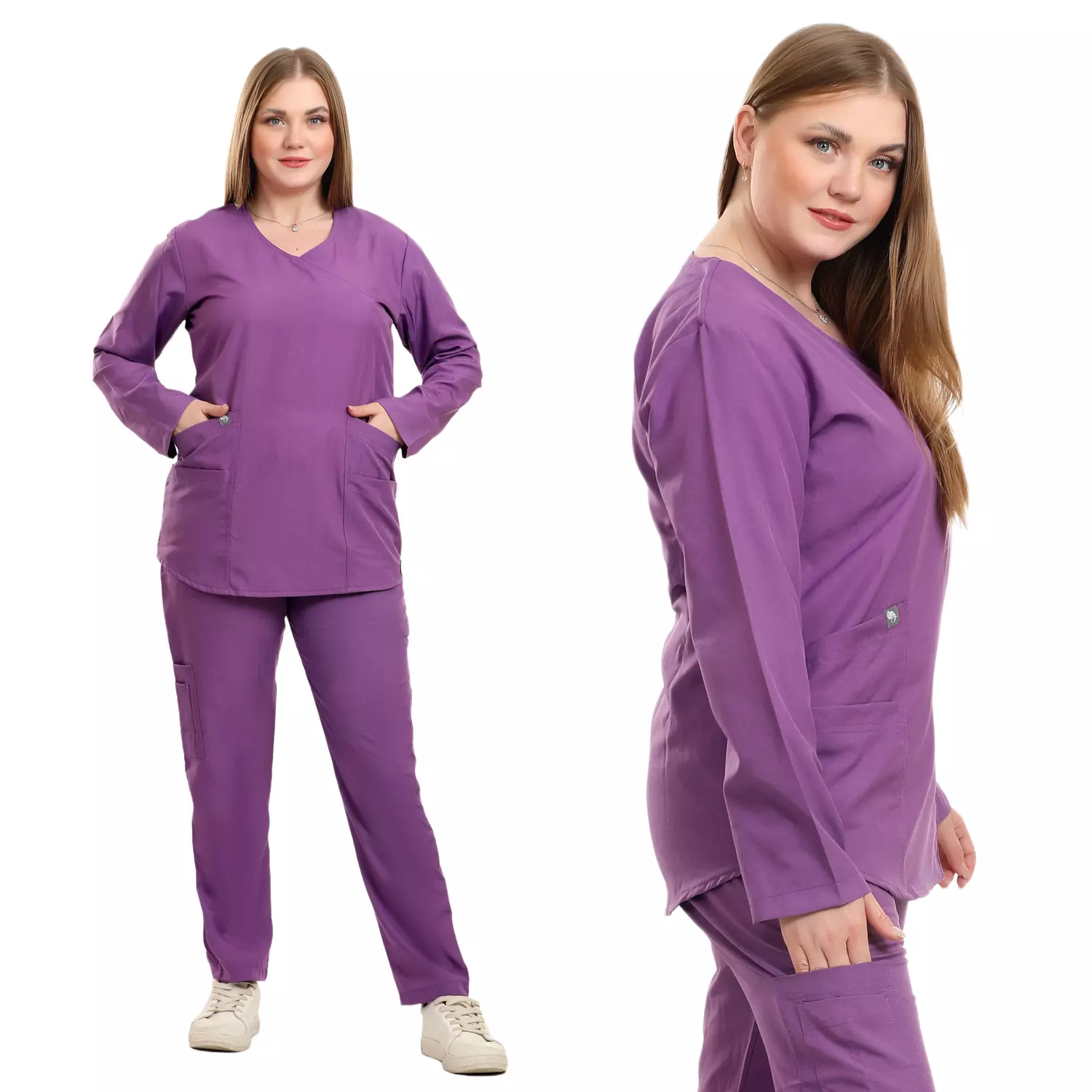 Violet Elite female scrub