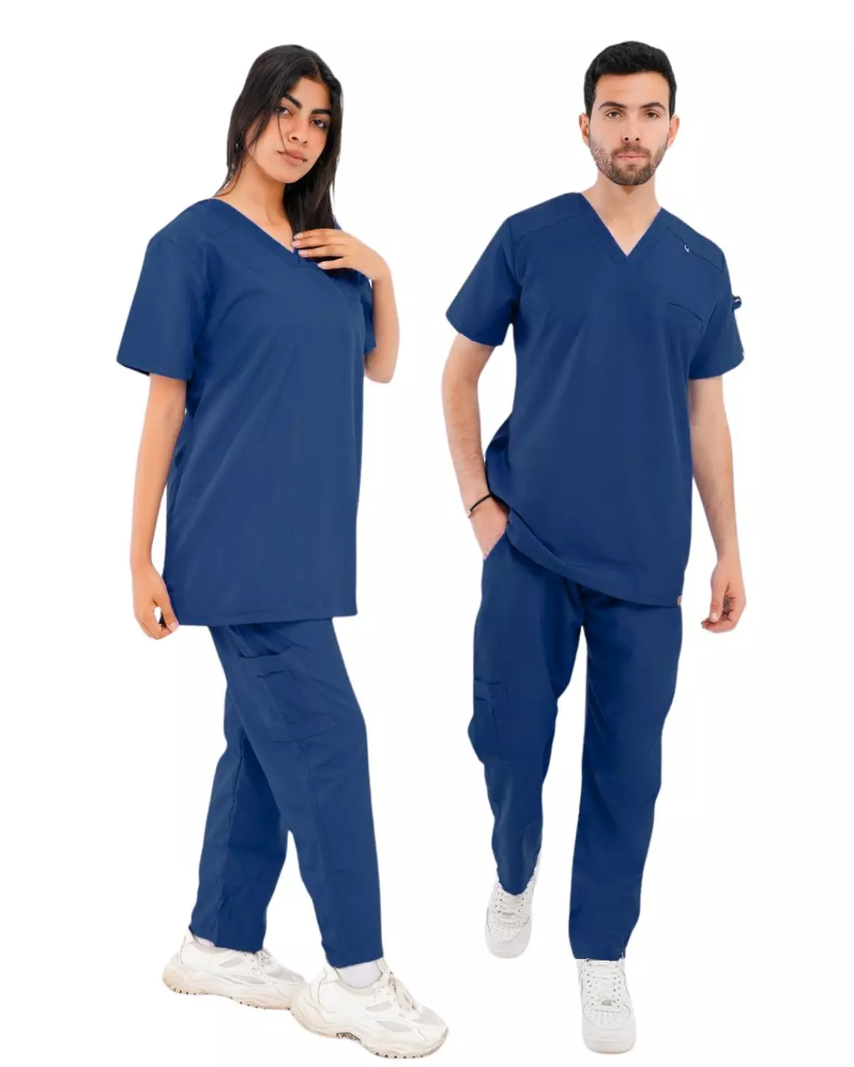 Dark Blue Elite Scrub Half Sleeve