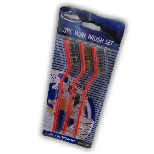 3pc Wire Brush Set