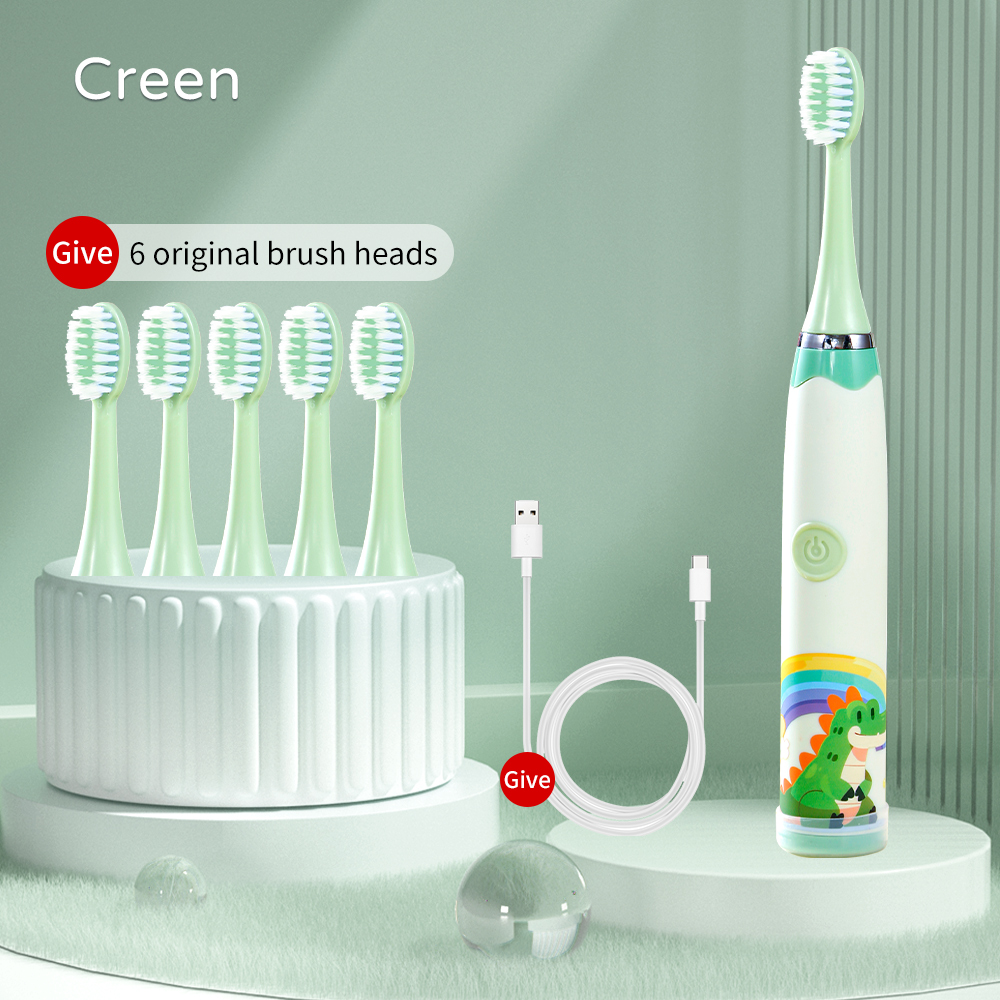 Sonic Electric Toothbrush (Light Green)